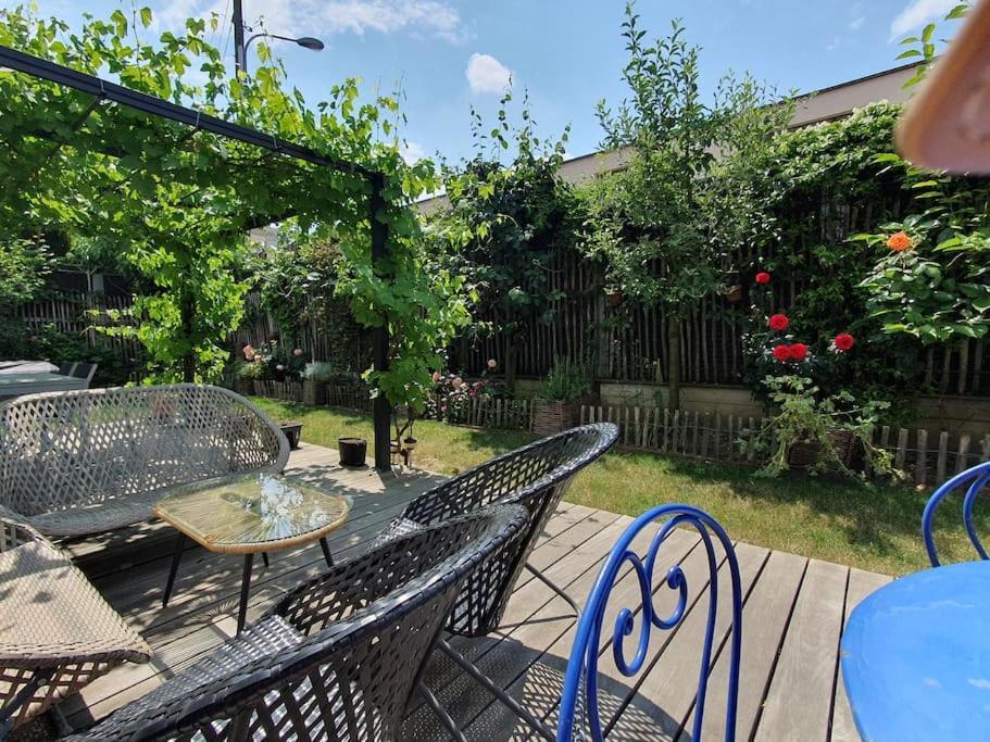 Appartement Dans Un Jardin جنيفا المظهر الخارجي الصورة